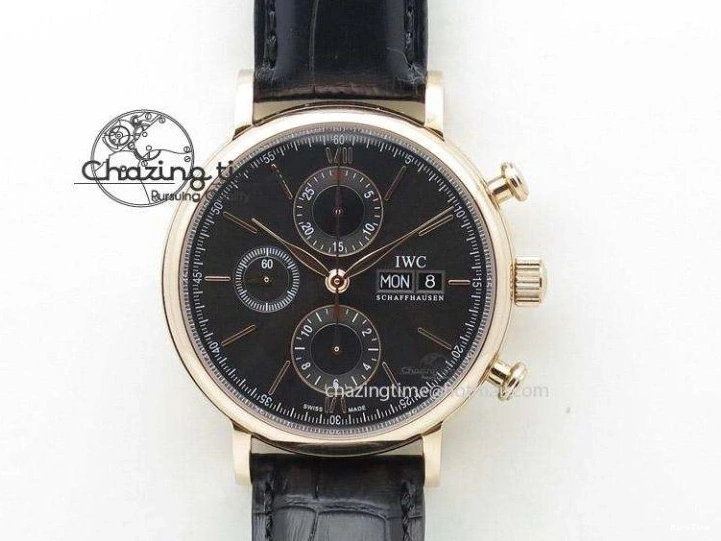 MIROTIME 0518 Portofino Automatic SS FKF 1:1 Best Edition Blue Dial on Blue Leather Strap A Cozy 7133